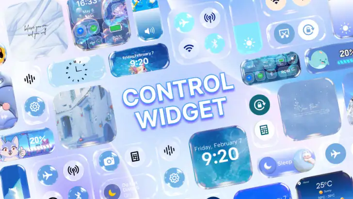 Control Widget: Theme & Panels feature graphic