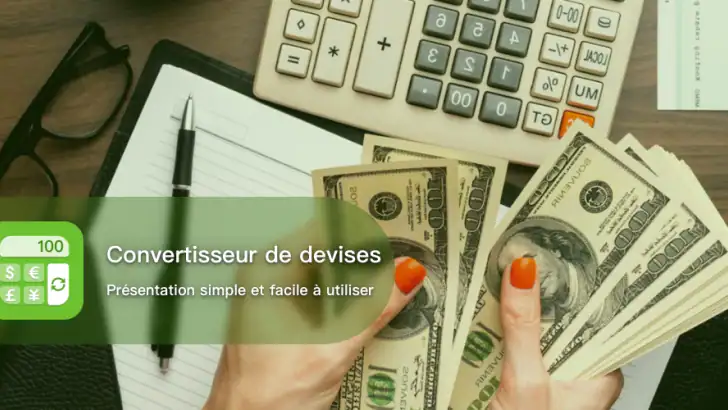 Convertisseur de devises feature graphic