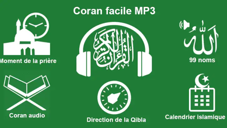 Coran facile Mp3 audio hors feature graphic