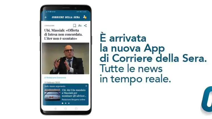 Corriere della Sera feature graphic