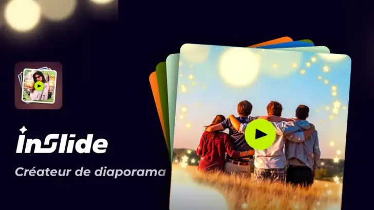 Créateur de vidéo avec musique feature graphic