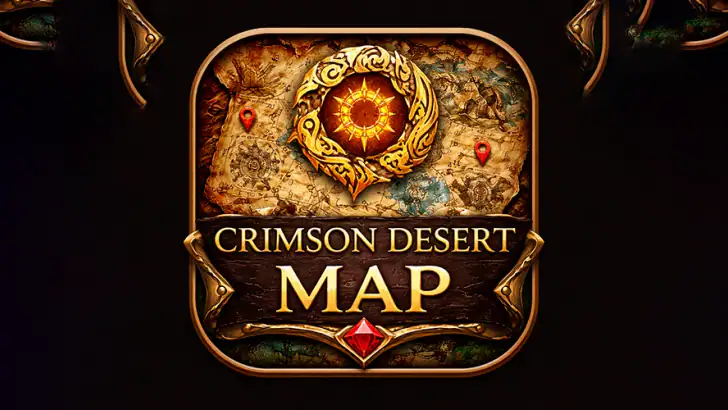 Crimson Desert Map feature graphic