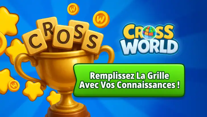 Cross World : Mots croisés feature graphic