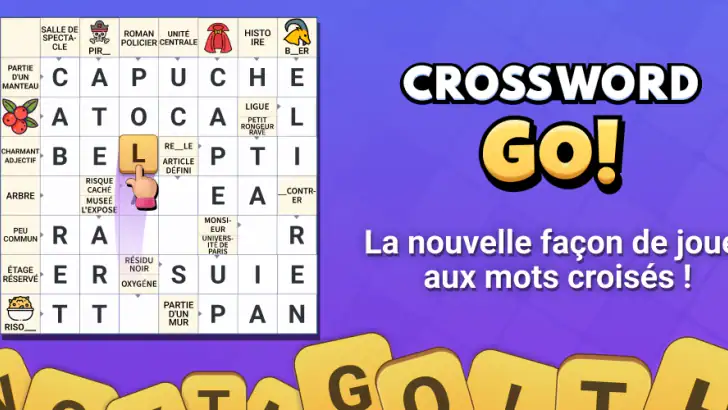 Crossword Go! feature graphic