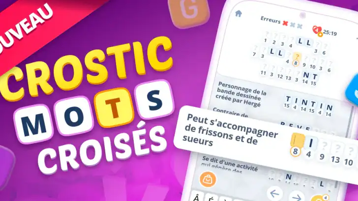 Crostic Guru - Mots Croisés feature graphic