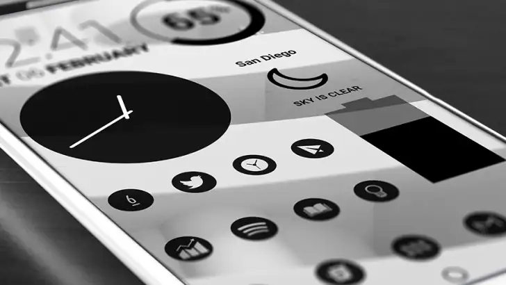 Dark Void Pro - Black Icons feature graphic