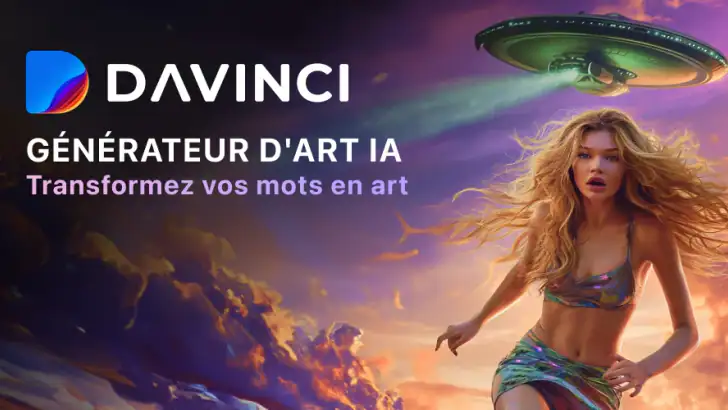 DaVinci Générateur d'images IA feature graphic