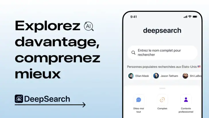 Deepsearch AI Search Assistant feature graphic