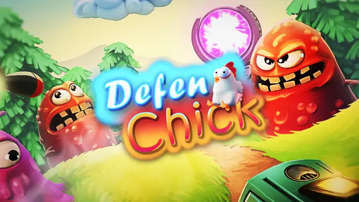 Defenchick: tower defense feature graphic