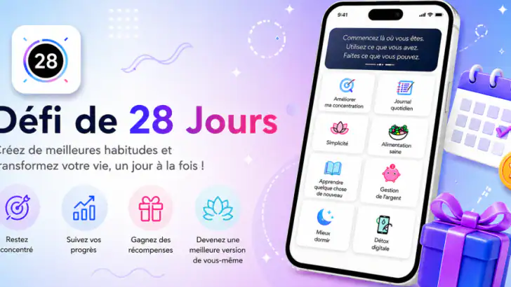 Défi 28 Jours:Changer Habitude feature graphic