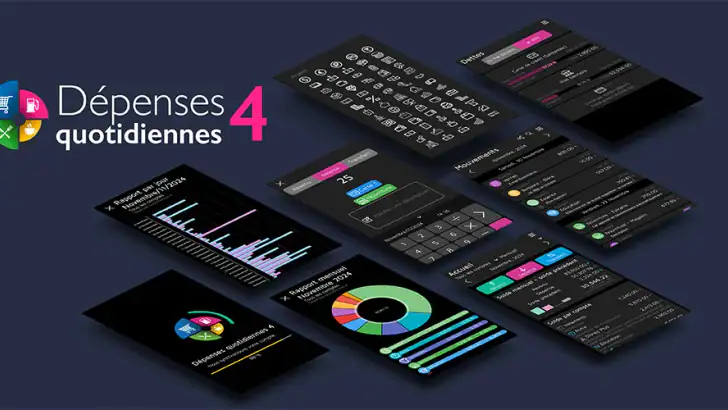 Dépenses quotidiennes 4 feature graphic