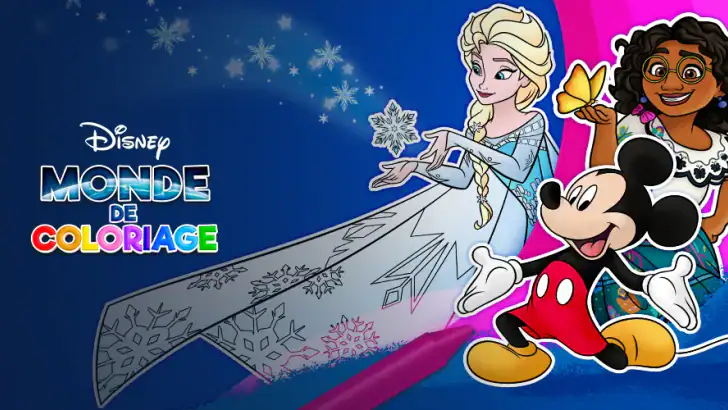Disney Monde de Coloriage feature graphic