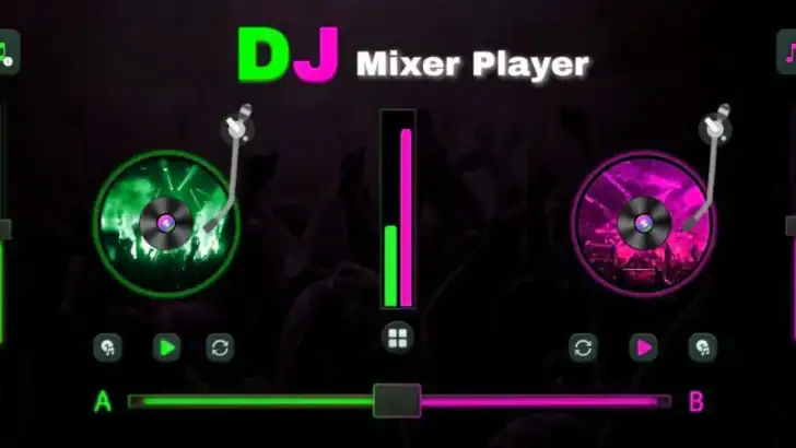 DJ Mixer - DJ Music Player feature graphic