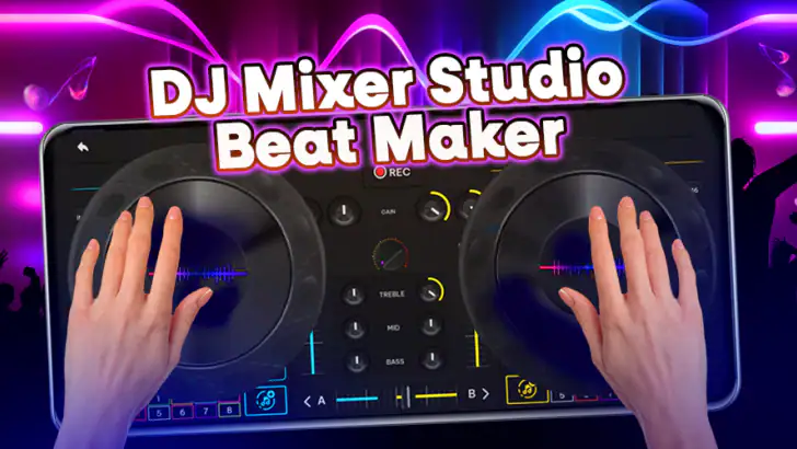 DJ Mixer Studio - Beat Maker feature graphic