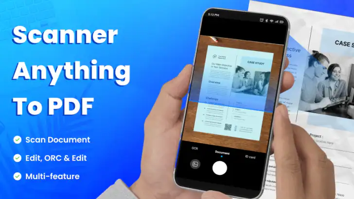 Document Scanner - PDF Reader feature graphic