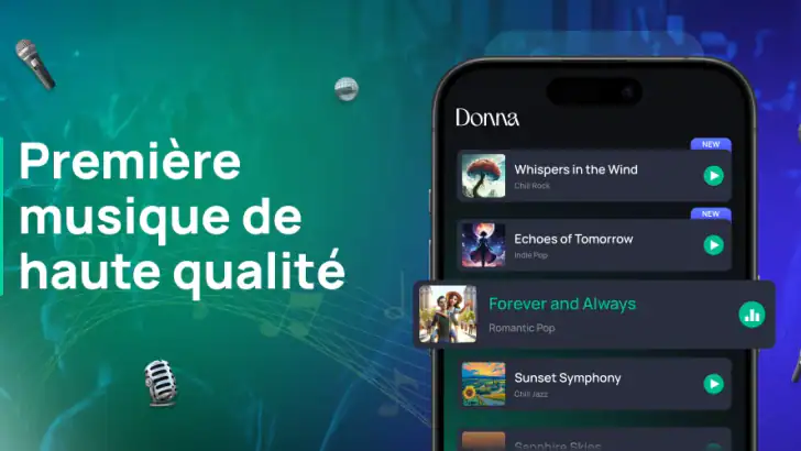 Donna IA Musique Générateur feature graphic