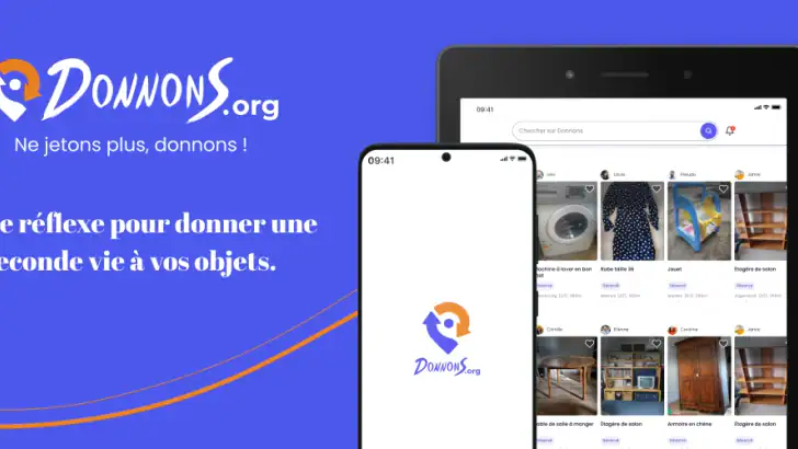 Donnons, dons d'objets feature graphic