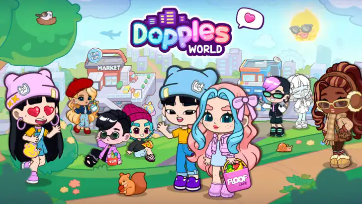 Dopples World feature graphic