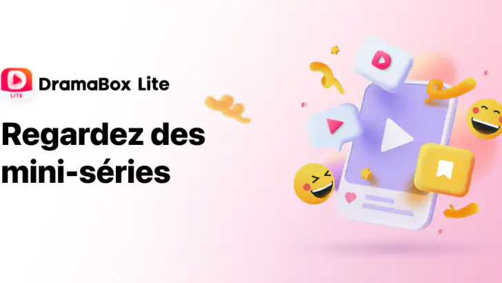 DramaBox Lite - Mini-Séries TV feature graphic
