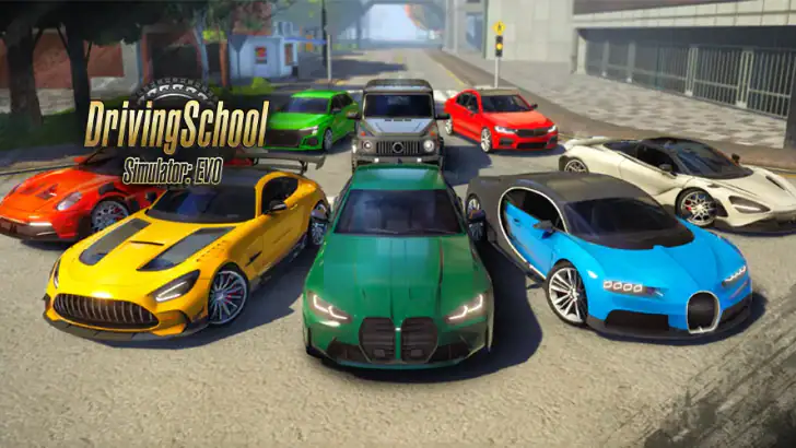 Driving School Simulator : EVO feature graphic