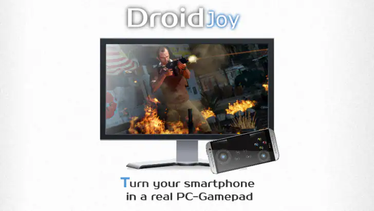 DroidJoy: Gamepad Joystick feature graphic