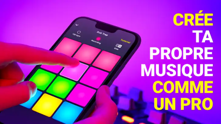 Drum Pad Machine - mix musique feature graphic