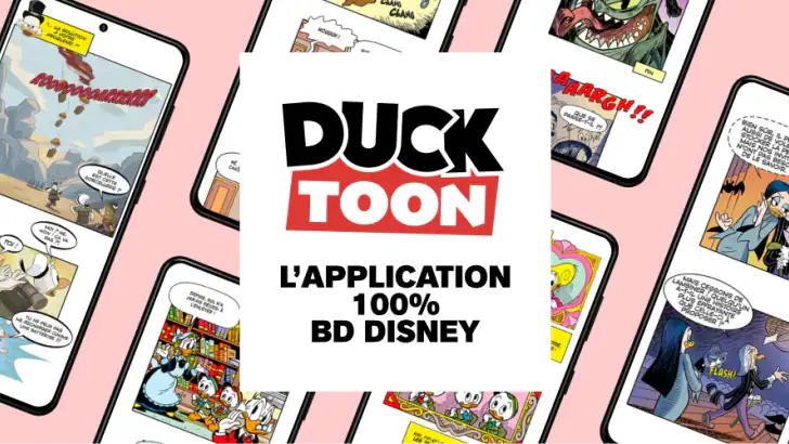 Ducktoon - Webtoon & BD Disney feature graphic