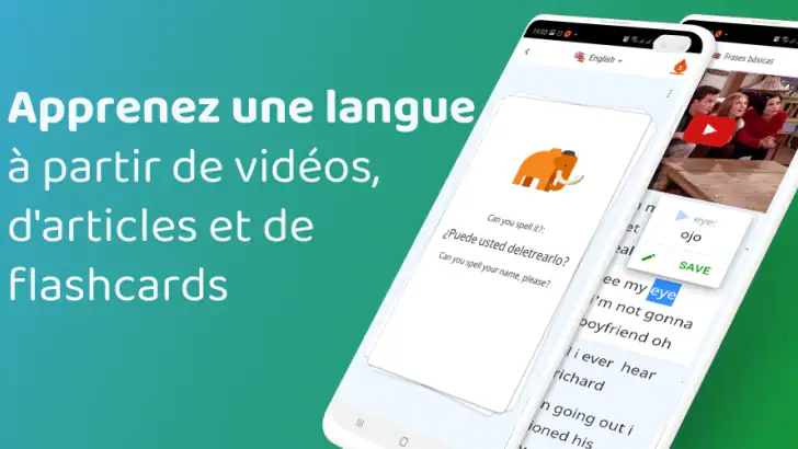 DuoCards Flashcards de langue feature graphic