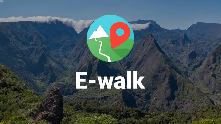 E-walk - GPS de randonnée feature graphic