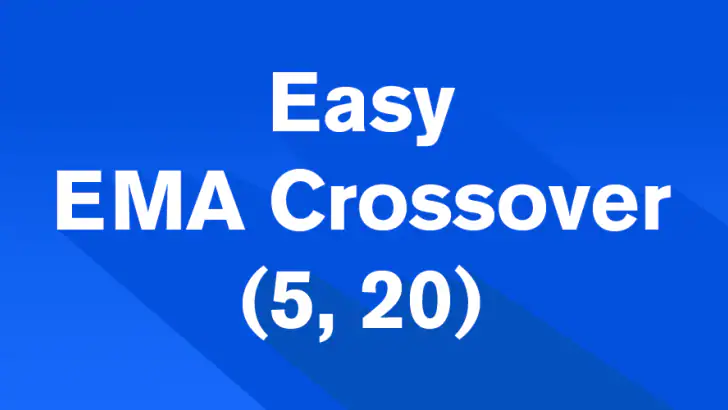 Easy EMA Cross (5,20) feature graphic