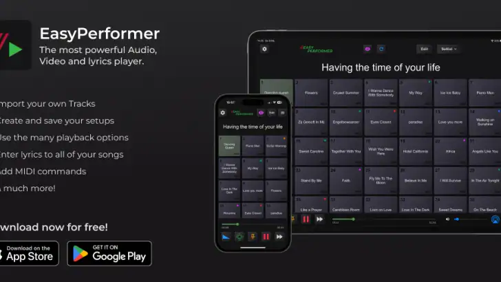 Easy Performer feature graphic