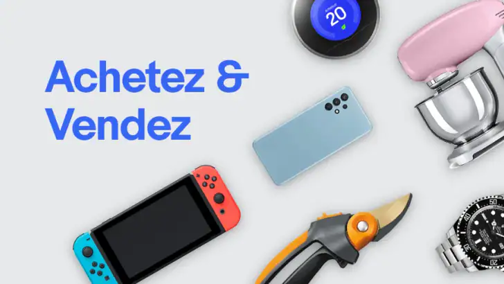 eBay : Achat et vente en ligne feature graphic