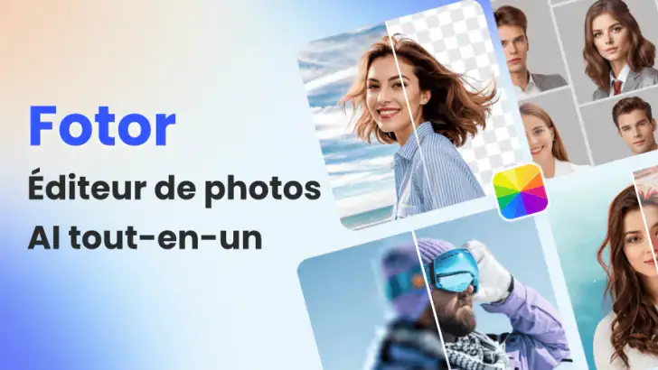 Éditeur de photo,collage,Fotor feature graphic