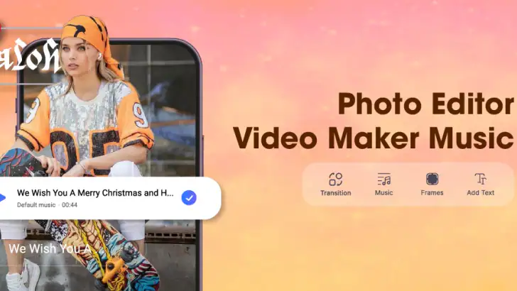 Éditeur Photo & Vidéo Musique feature graphic
