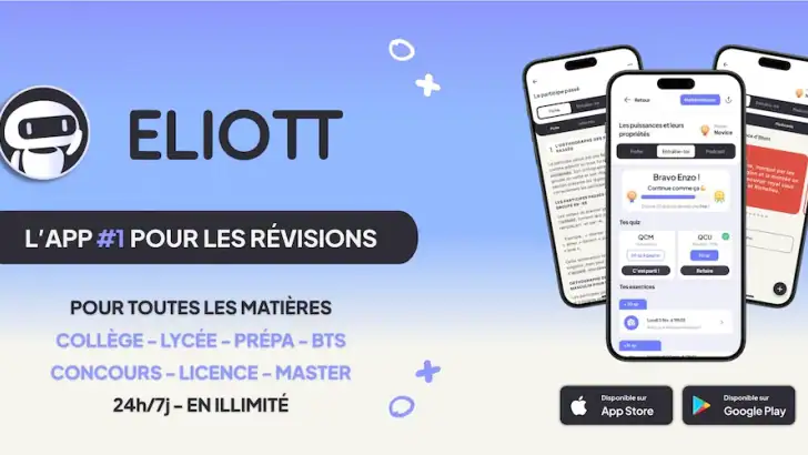 Eliott | Tuteur IA & Révisions feature graphic