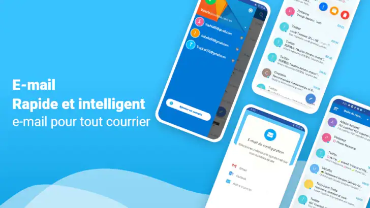 Email - Rapide et Intelligent feature graphic
