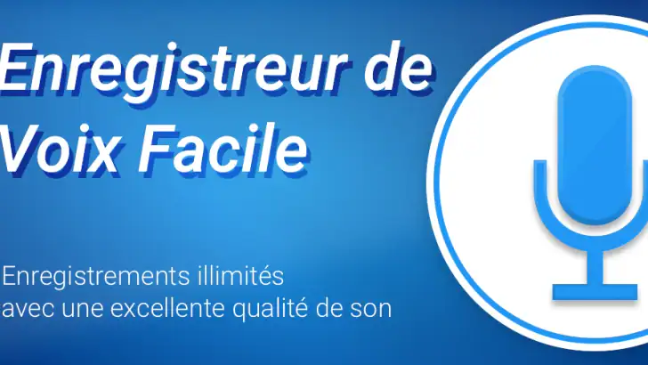 Enregistreur de Voix Pro feature graphic