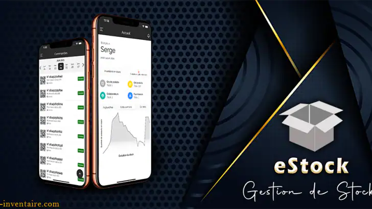 eStock - Gestion de stock feature graphic