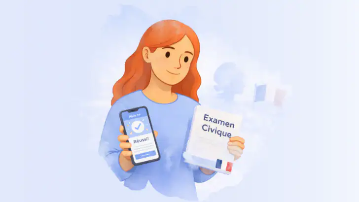 Examen Civique 2026 feature graphic