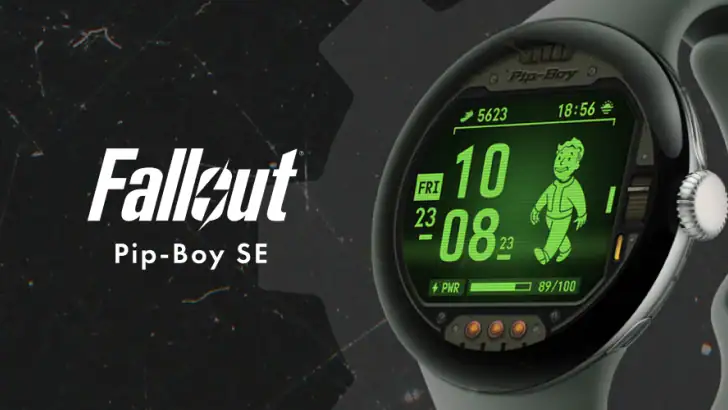 Fallout Pip-Boy SE Watch Face feature graphic