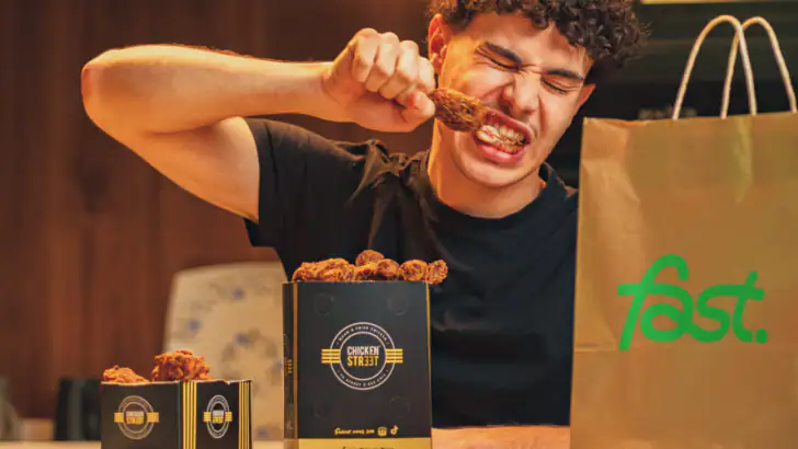 Fast: Livraison repas, courses feature graphic