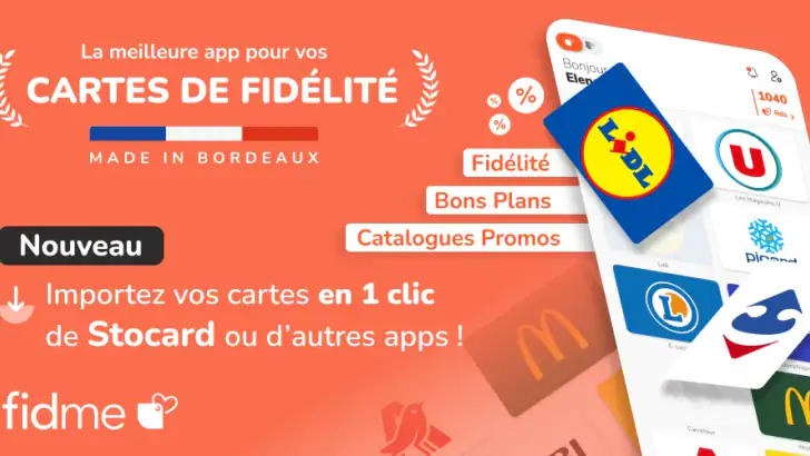 FIDME Carte de fidélité, Promo feature graphic