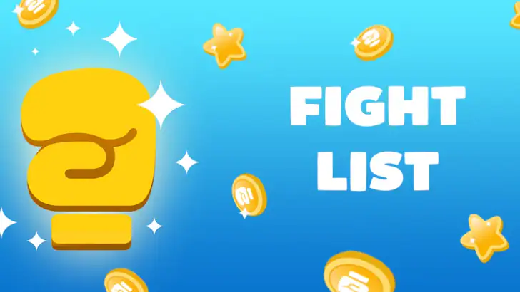 Fight List - Petit Bac feature graphic