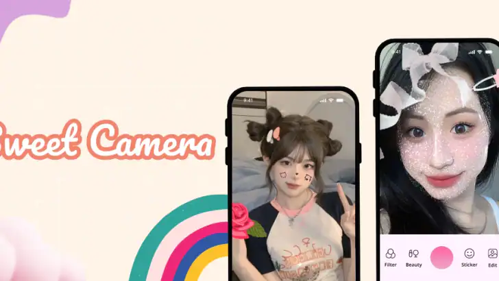 Filter for Sweet Camera feature graphic