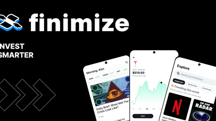 Finimize - Finance Insights feature graphic