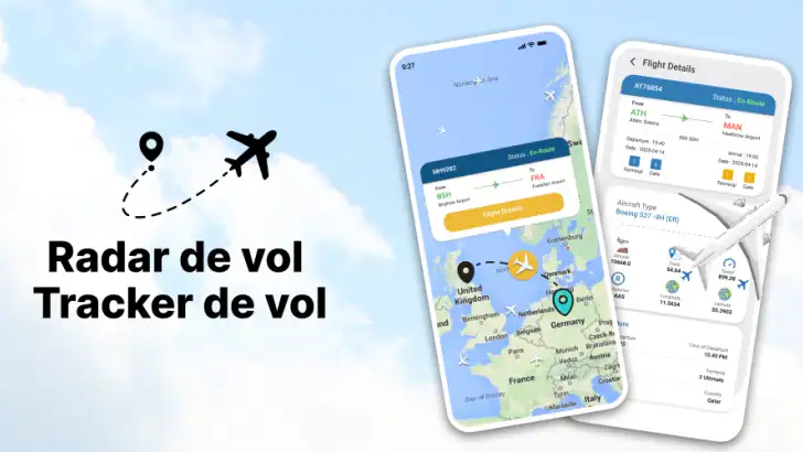 FlightRadar - Suivi de Vols feature graphic