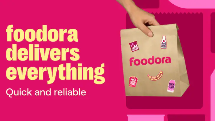 foodora: Food & Groceries feature graphic