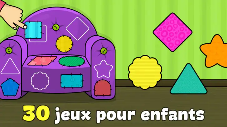 Formes et Couleurs pour bébés feature graphic