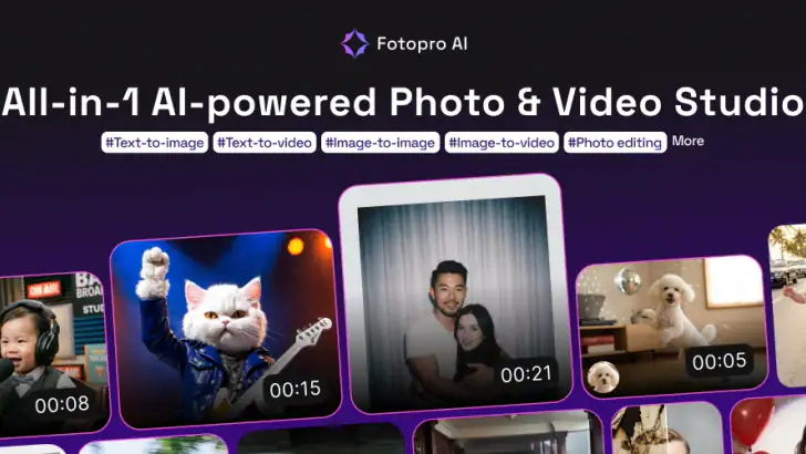 FotoPro: AI Art, Image & Video feature graphic