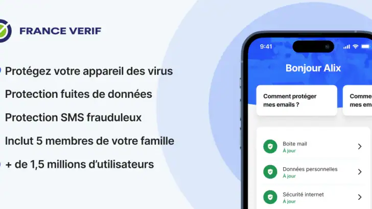 France Verif - Mobile Sécurité feature graphic